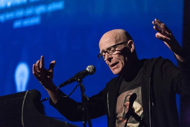 Irish socialist Eamonn McCann